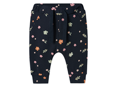 Name It dark sapphire small flowers pants